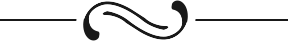 Schwarzes Ornament horizontal