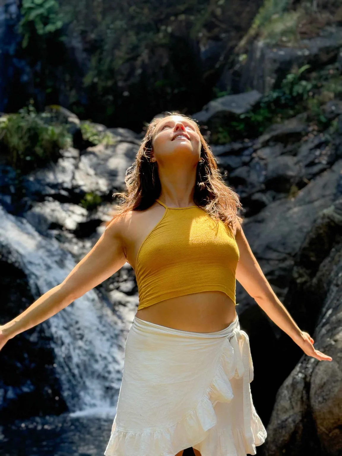 Lena von Ecstatic Heart in der Natur